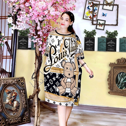 Đầm Suông Nữ Big Size XL - D3670