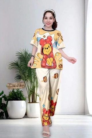 Bộ Quần Dài, Tay Ngắn 2XL - BDL2XL3673