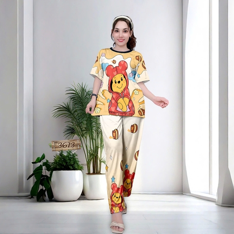 Bộ Quần Dài, Tay Ngắn XL - BDL3673