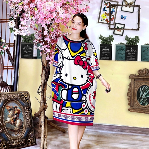 Đầm Suông Nữ Big Size XL - D3721