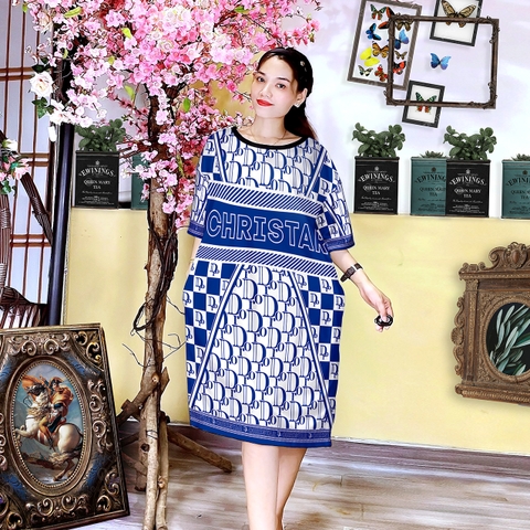 Đầm Suông Nữ Big Size XL - D3744