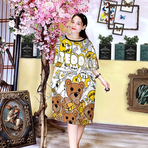 Đầm Suông Nữ Big Size XL - D3750