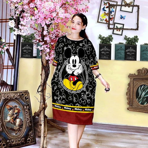 Đầm Suông Nữ Big Size XL - D3814
