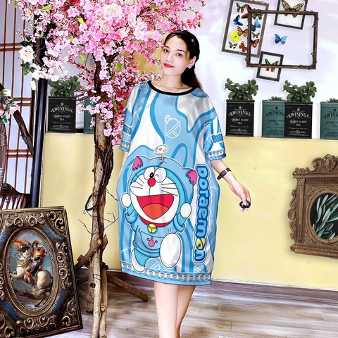 Đầm Suông Nữ Big Size XL - D3830