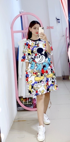 Đầm Suông Nữ Big Size XL - D2095