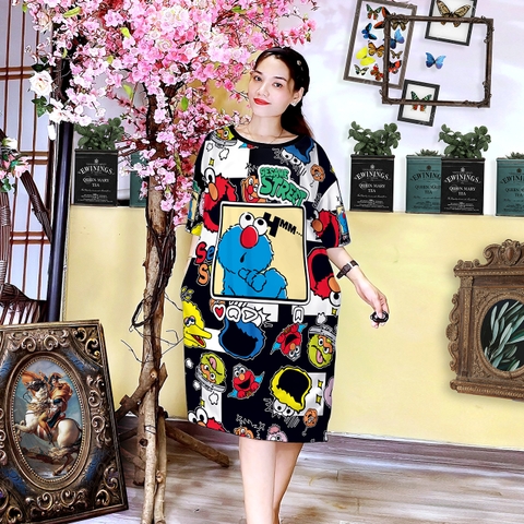 Đầm Suông Nữ Big Size 2XL - 65D3939