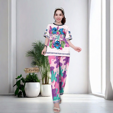 Bộ Quần Dài, Tay Ngắn XL -BDL3949