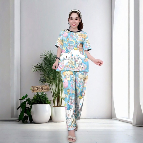 Bộ Quần Dài, Tay Ngắn XL -BDL3992