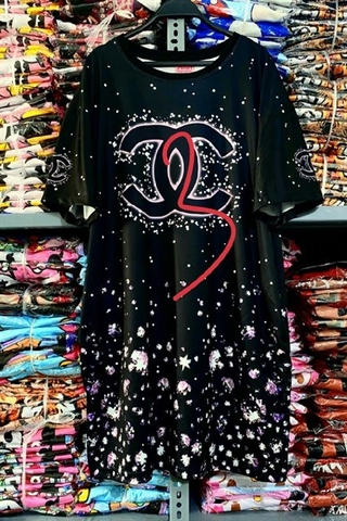 Đầm Suông Nữ Big Size XL - D511