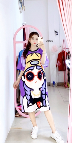 Đầm Suông Nữ Big Size XL - D2130