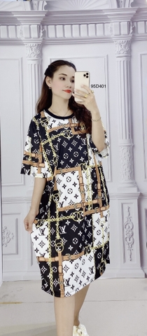 Đầm Suông Nữ Big Size XL - D401