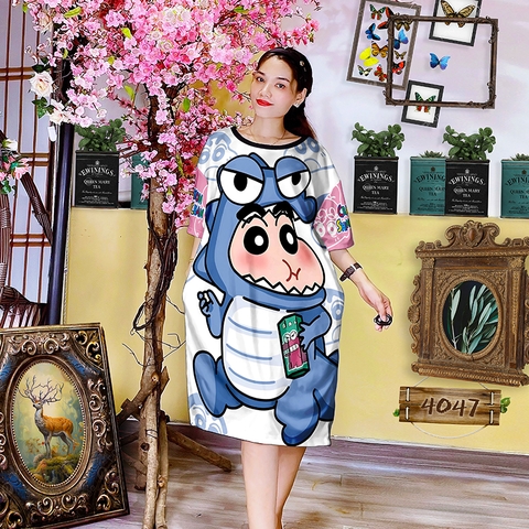 Đầm Suông Nữ Big Size XL - D4047