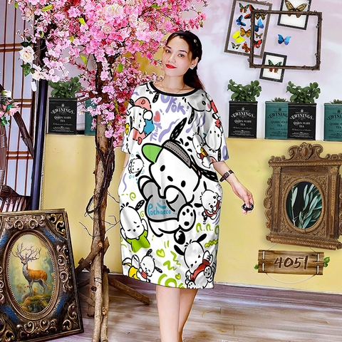 Đầm Suông Nữ Big Size XL - D4051
