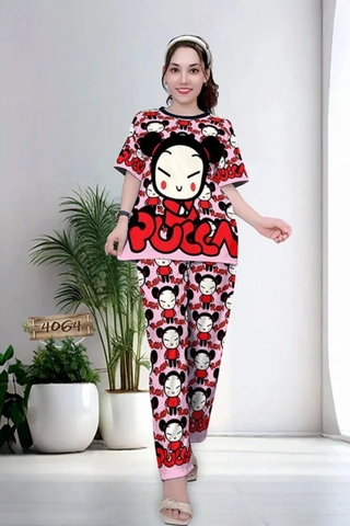 Bộ Quần Dài, Tay Ngắn XL -BDL4064