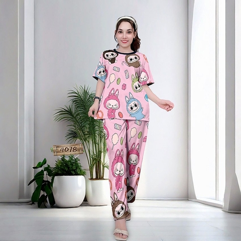 Bộ Quần Dài, Tay Ngắn XL -BDL4078