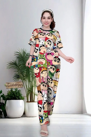 Bộ Quần Dài, Tay Ngắn 2XL - BDL2XL4089