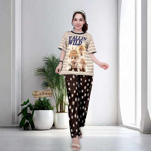 Bộ Quần Dài, Tay Ngắn XL - BDL4114