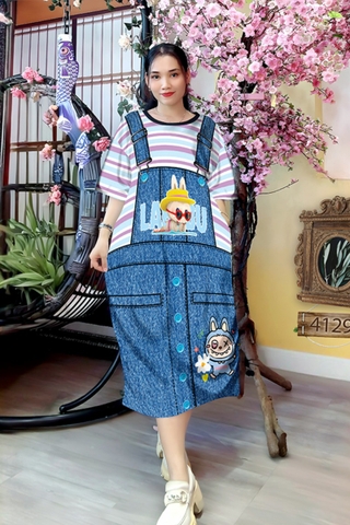 Đầm Suông Nữ Big Size XL - DD4129