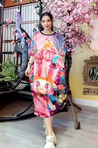 Đầm Suông Nữ Big Size XL - DD4143