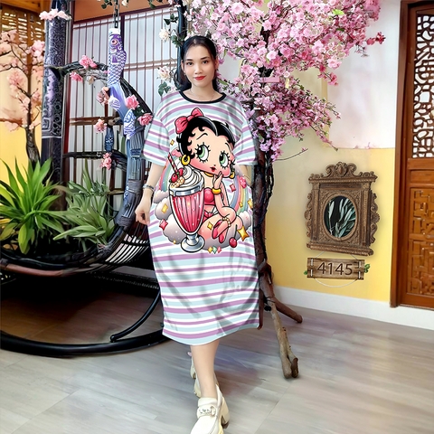 Đầm Suông Nữ Big Size XL - DD4145