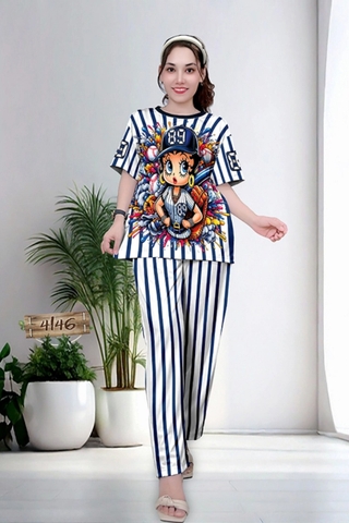 Bộ Quần Dài, Tay Ngắn 3XL - BDL3XL4146