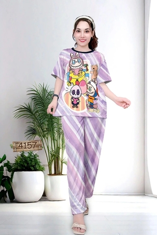 Bộ Quần Dài, Tay Ngắn XL - BDL4157