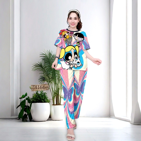 Bộ Quần Dài, Tay Ngắn XL - BDL4166