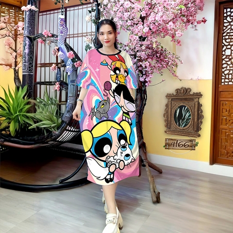 ĐẦM SUÔNG NỮ XL- DD4166