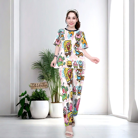 Bộ Quần Dài, Tay Ngắn XL - BDL4167