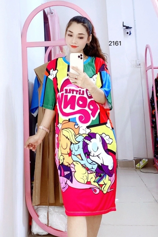 Đầm Suông Nữ Big Size XL - D2161