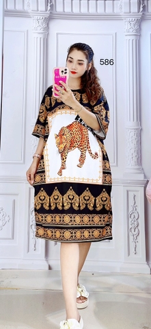 Đầm Suông Nữ Big Size XL - D586