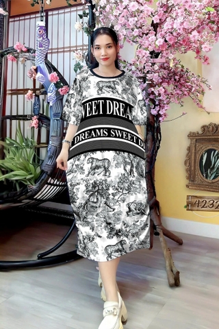 Đầm Suông Nữ Big Size 3XL - D3XL4232