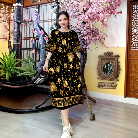 Đầm Suông Nữ Big Size XL - DD4267