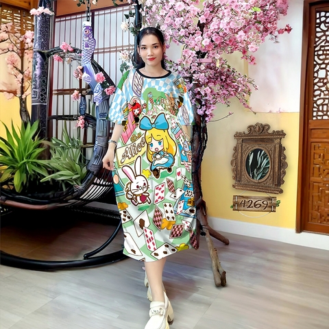 Đầm Suông Nữ Big Size XL - DD4269