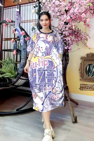 Đầm Suông Nữ Big Size XL - DD4289
