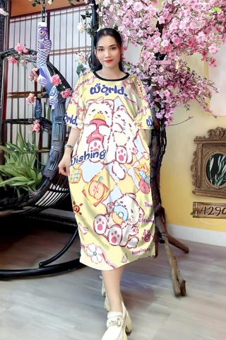 Đầm Suông Nữ Big Size XL - DD4290