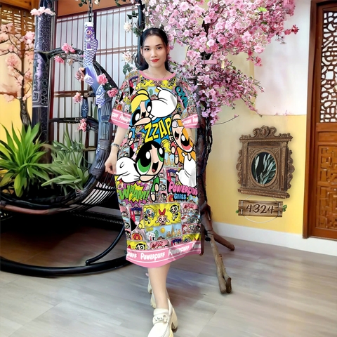 Đầm Suông Nữ Big Size XL - DD4324