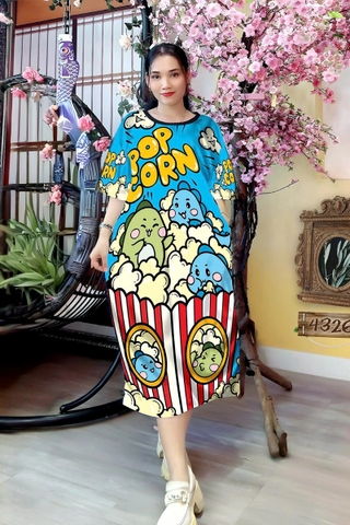 Đầm Suông Nữ Big Size 2XL - 65D4326