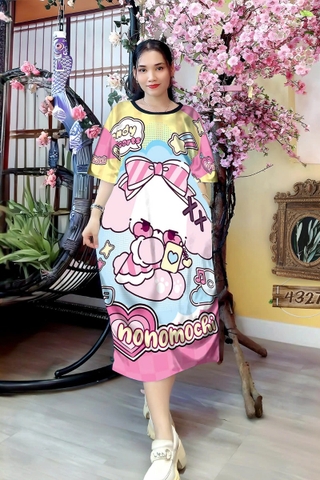 Đầm Suông Nữ Big Size 2XL - 65D4327