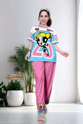 Bộ Quần Dài, Tay Ngắn 3XL - BDL3XL4347
