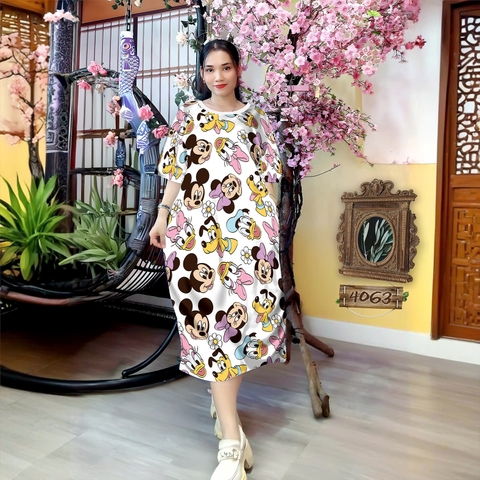 Đầm Suông Nữ Big Size XL - DD4363