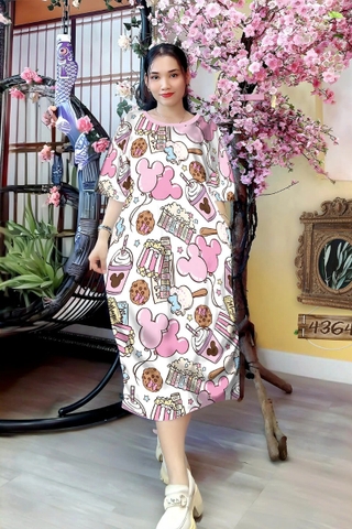 Đầm Suông Nữ Big Size XL - DD4364