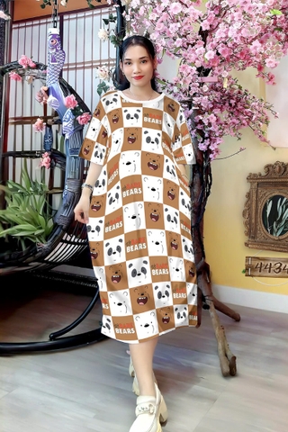 Đầm Suông Nữ Big Size 2XL - D2XL4434