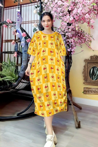 Đầm Suông Nữ Big Size 2XL - D2XL4444