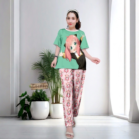 Bộ Quần Dài, Tay Ngắn XL - BDL4487