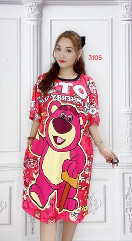 Đầm Suông Nữ Big Size XL - D3105