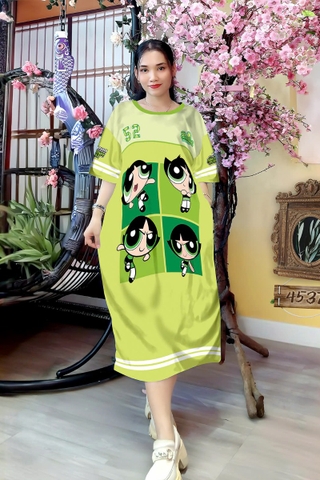 Đầm Suông Nữ Big Size XL - DD4537