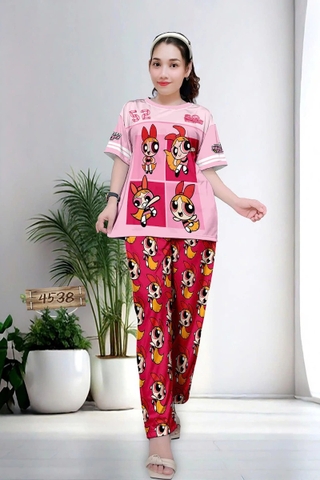 Bộ Quần Dài, Tay Ngắn L - BDN4538