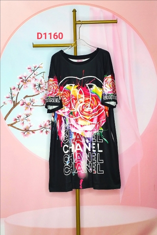 Đầm Suông Nữ Big Size XL - D1160