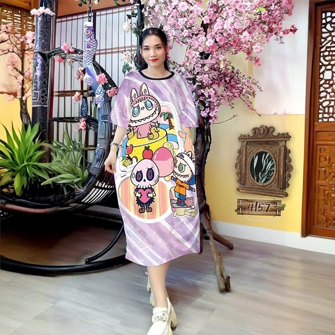 Đầm Suông Nữ Big Size XL - DD4157